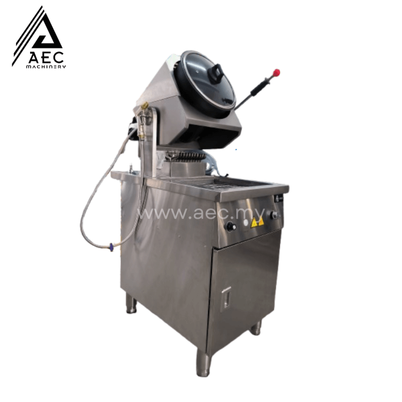 Stand Gas Drum Stir-Frying Machine (Gas Type)